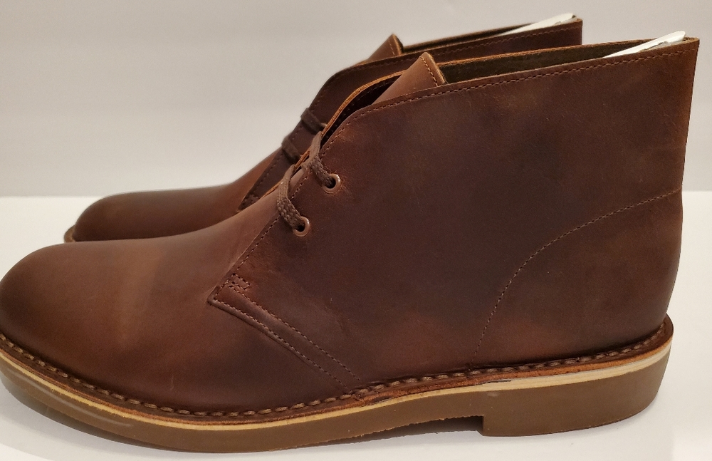 NIB Clarks Bushacre 2 Dark Brown